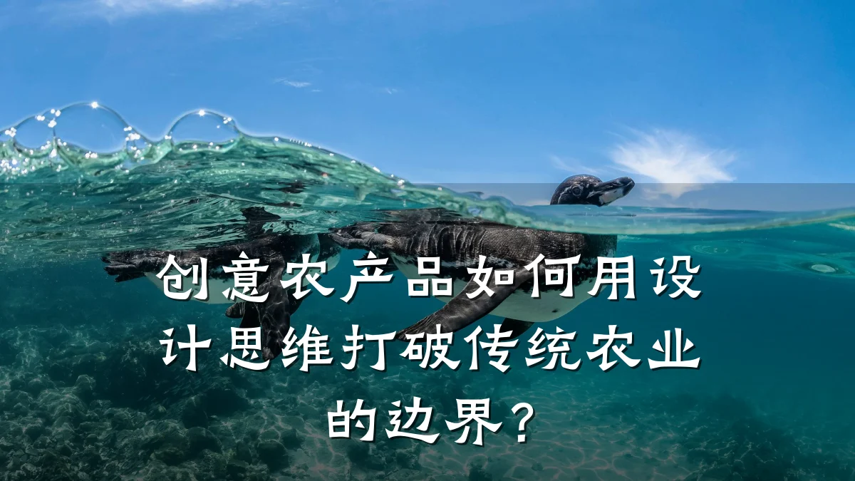 创意农产品如何用设计思维打破传统农业的边界?