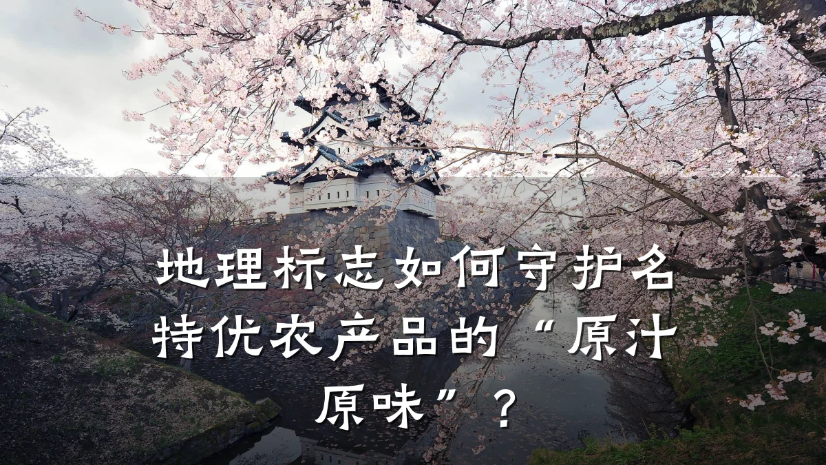地理标志如何守护名特优农产品的“原汁原味”?