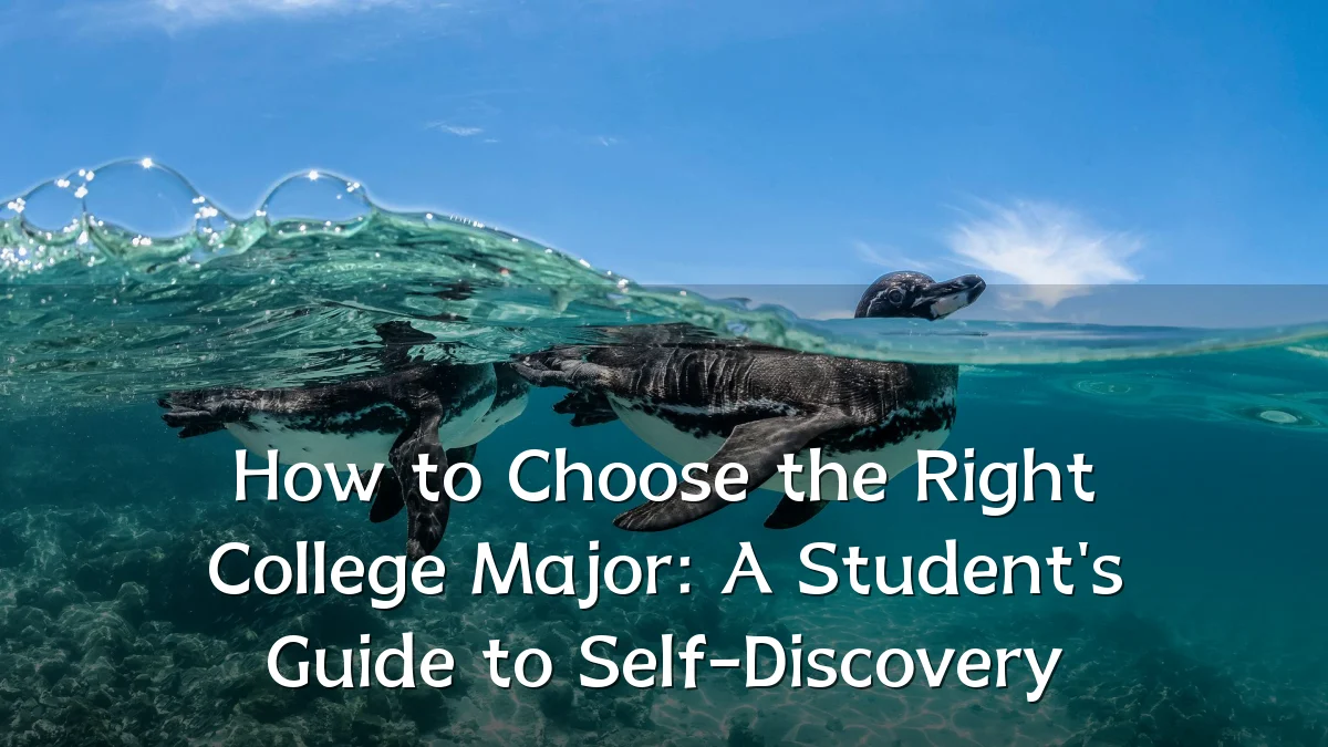 How to Choose the Right College Major: A Student's Guide to Self-Discovery