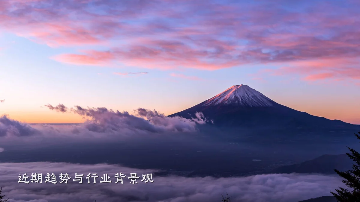 近期趋势与行业背景观