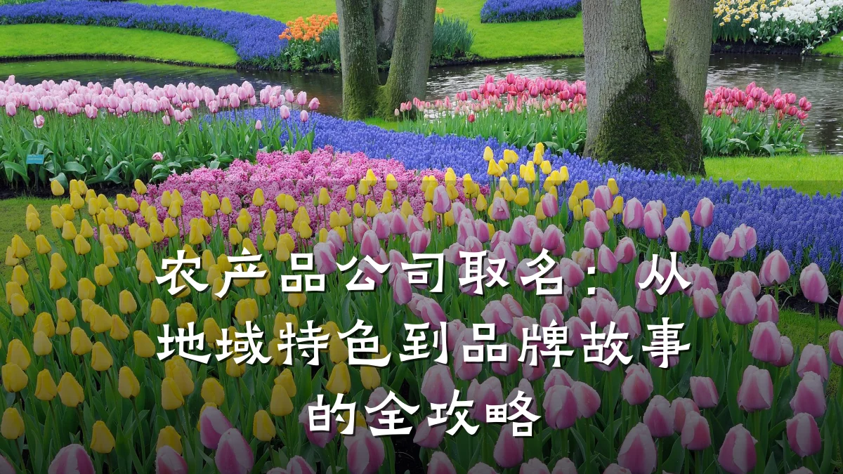 农产品公司取名:从地域特色到品牌故事的全攻略