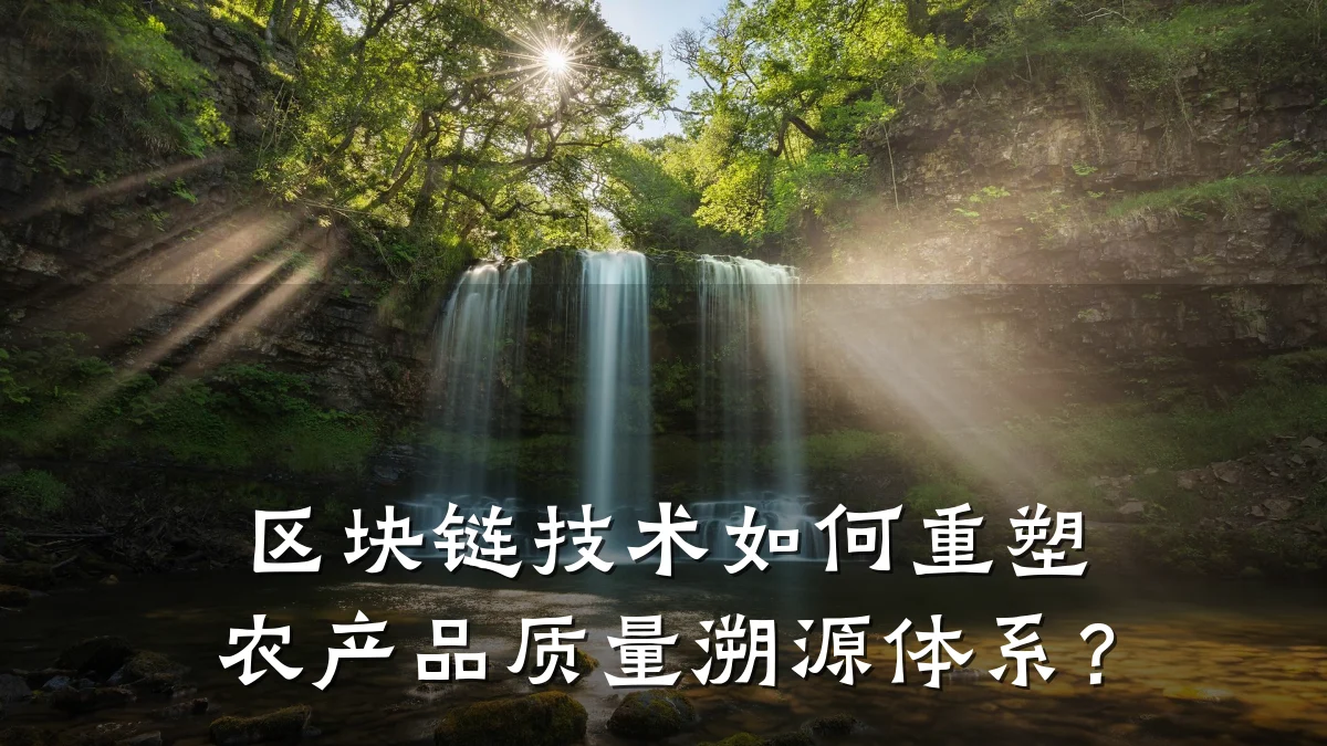 区块链技术如何重塑农产品质量溯源体系?