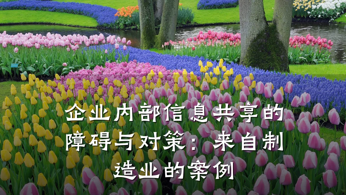 企业内部信息共享的障碍与对策：来自制造业的案例