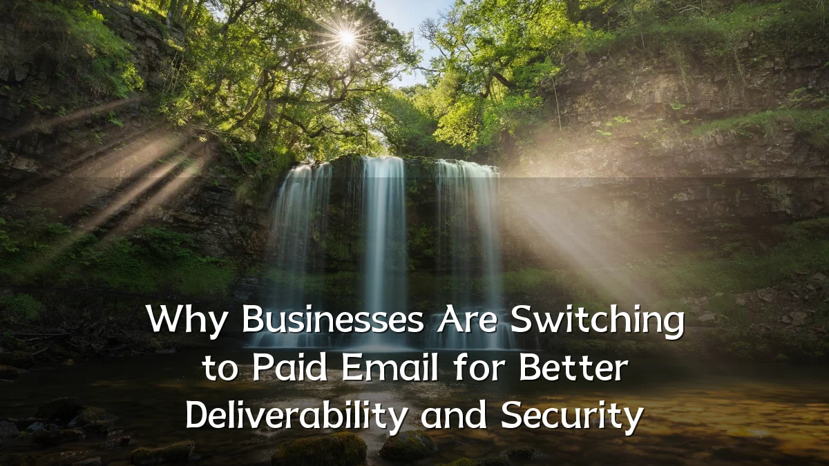 Why Businesses Are Switching to Paid Email for Better Deliverability and Security