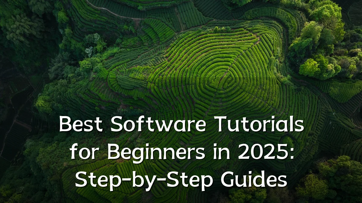Best Software Tutorials for Beginners in 2025: Step-by-Step Guides