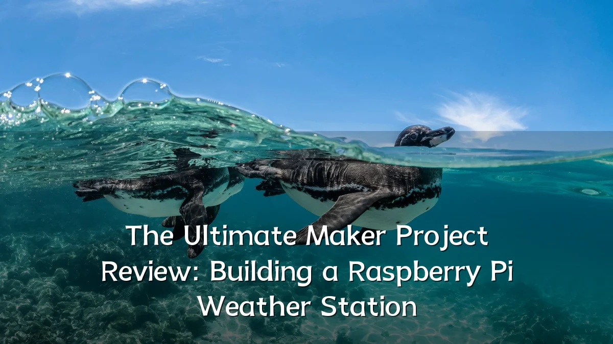 The Ultimate Maker Project Review: Building a Raspberry Pi Weather Station