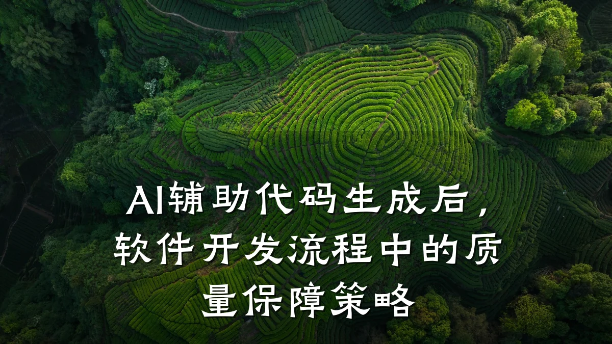 AI辅助代码生成后，软件开发流程中的质量保障策略