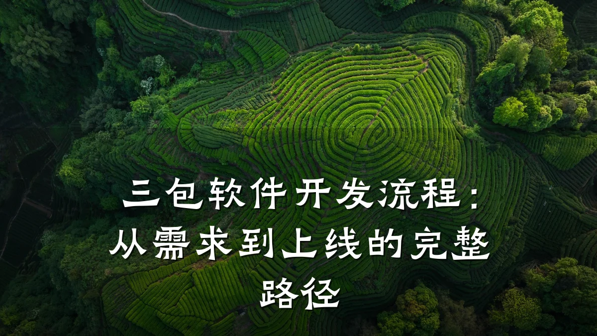 三包软件开发流程：从需求到上线的完整路径
